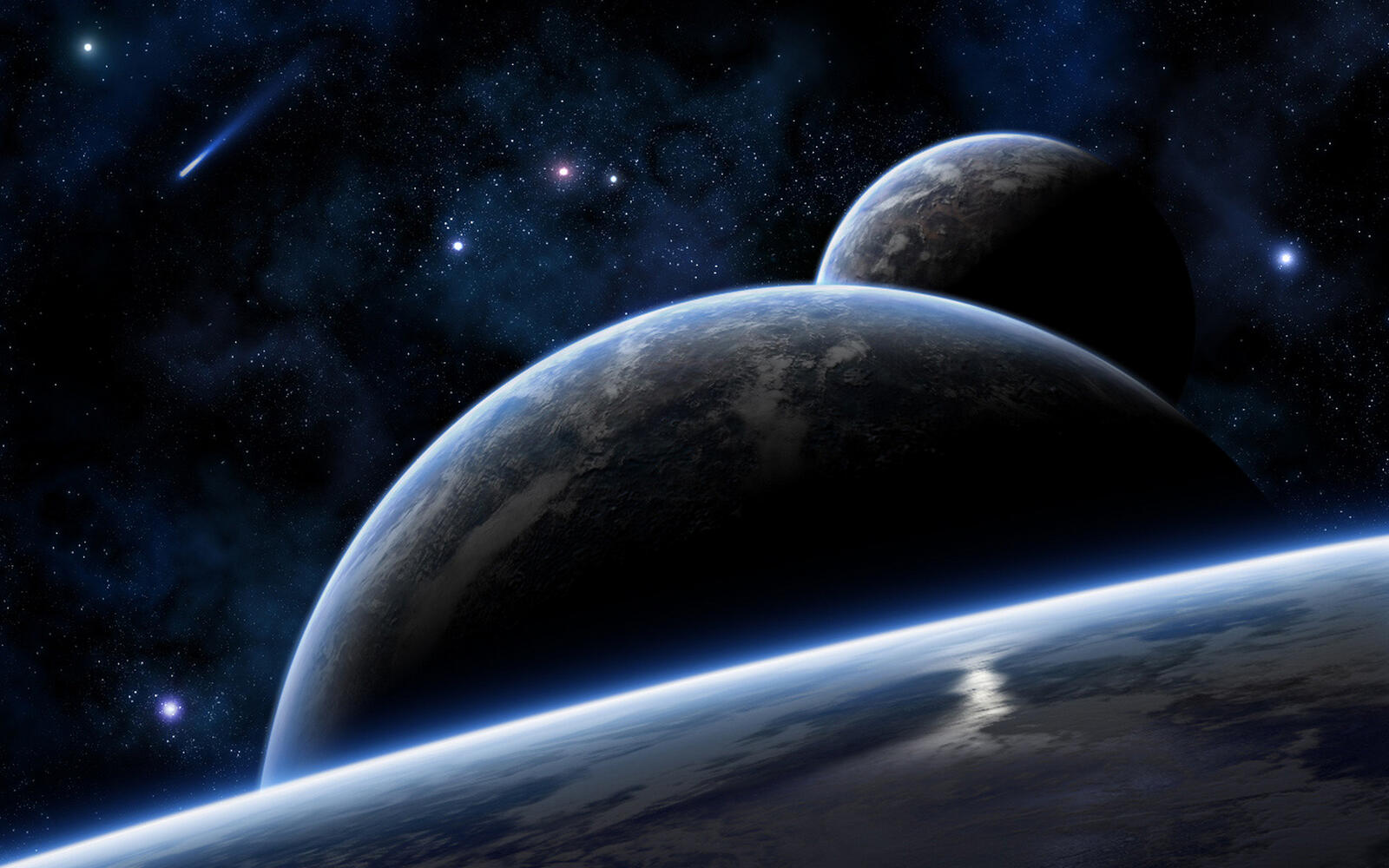 Wallpapers space silence universe on the desktop