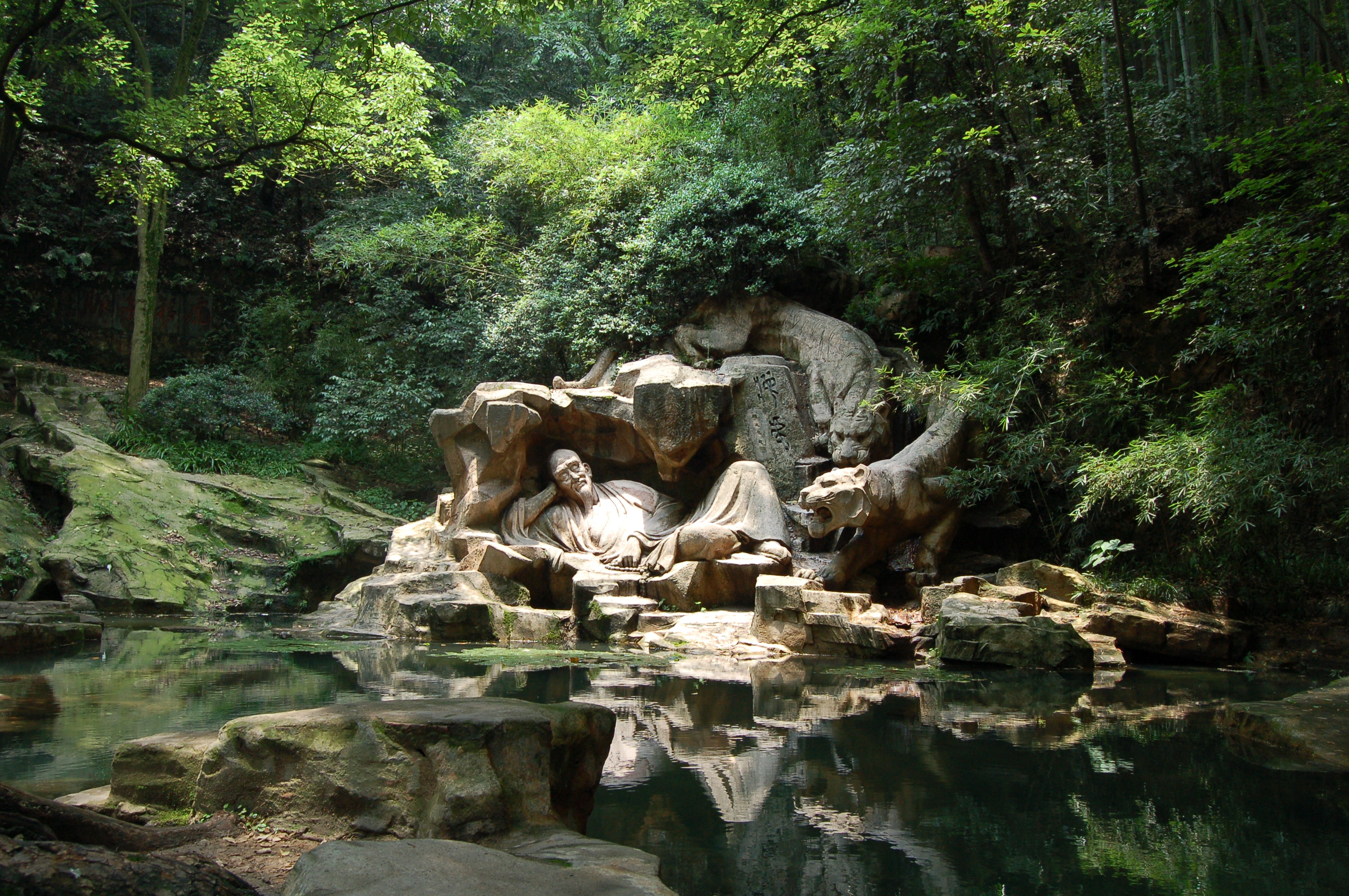 Фото бесплатно будда, памятник, вода