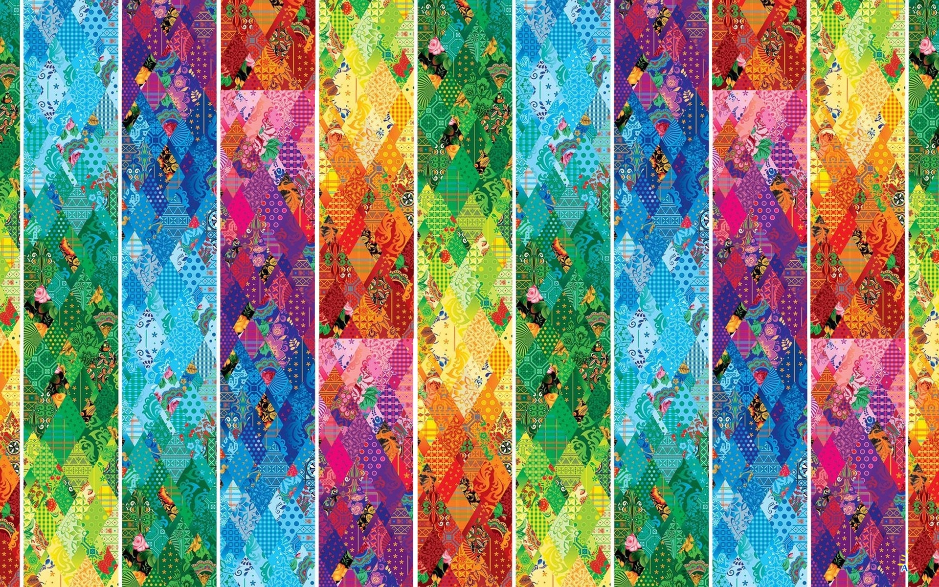 Wallpapers ornament stripes colors on the desktop