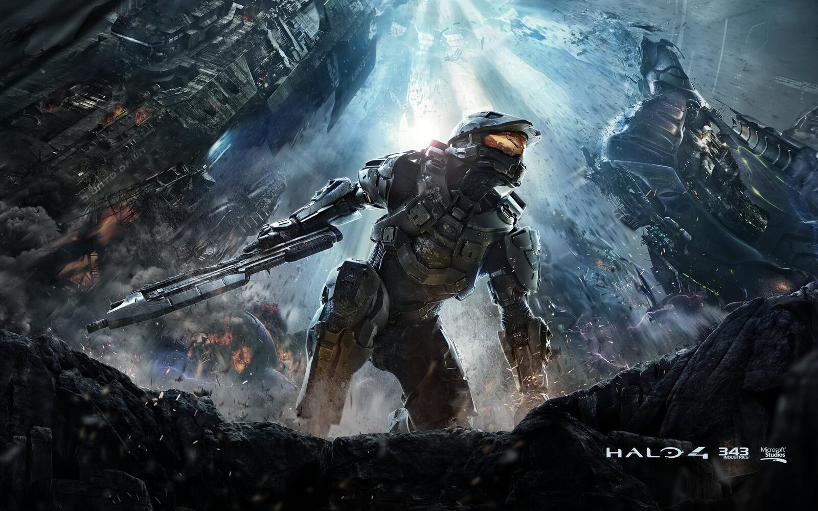 Wallpapers halo light movies on the desktop