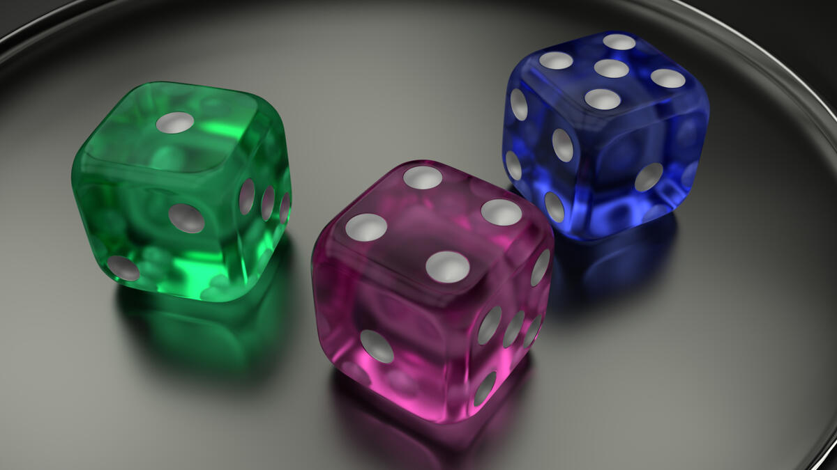 3 dice