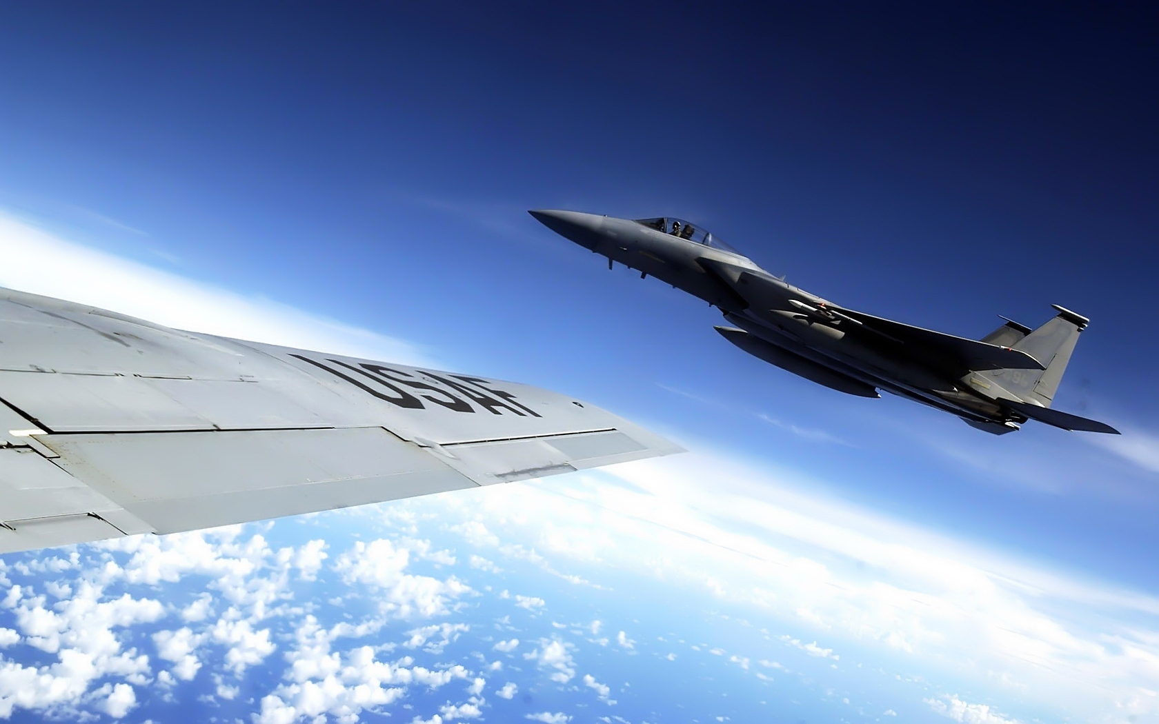 Wallpapers fighter usaf air on the desktop