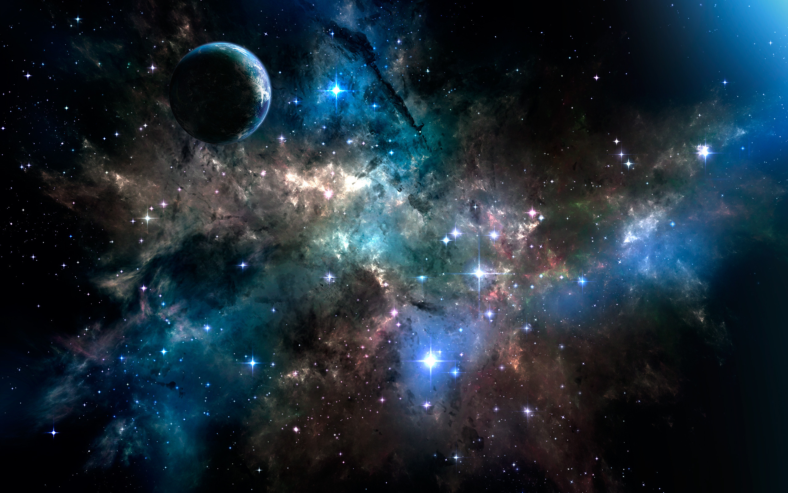 Wallpapers star nebula stars universe on the desktop