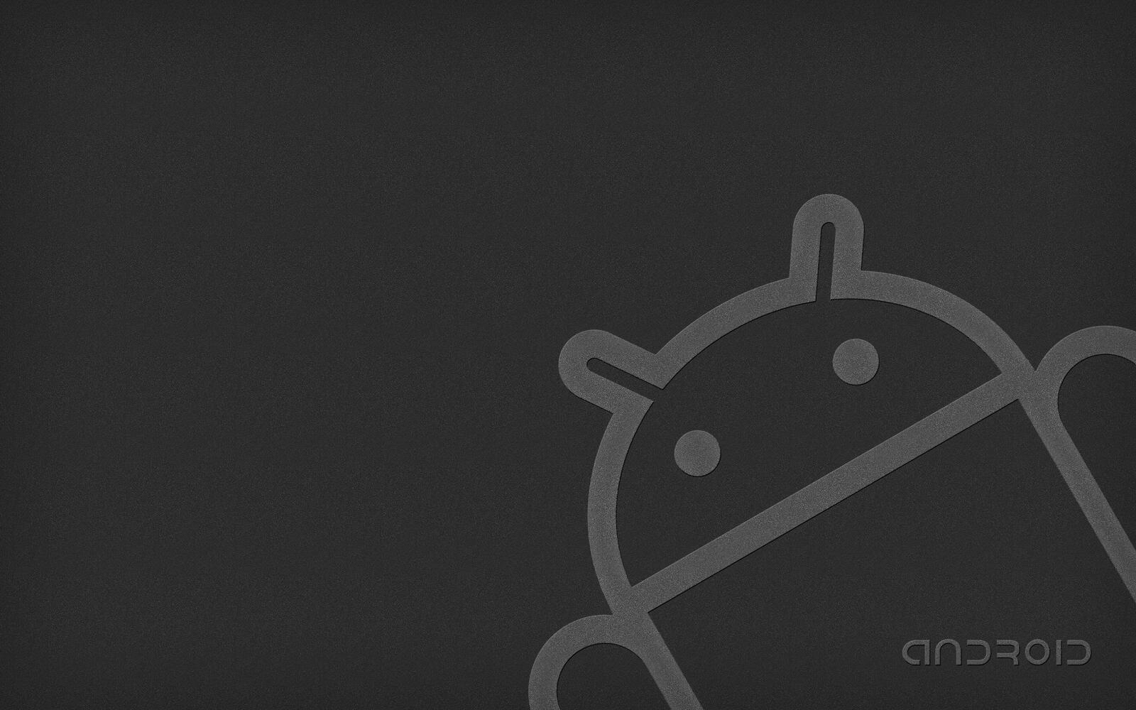 Wallpapers android logo drawing on the desktop