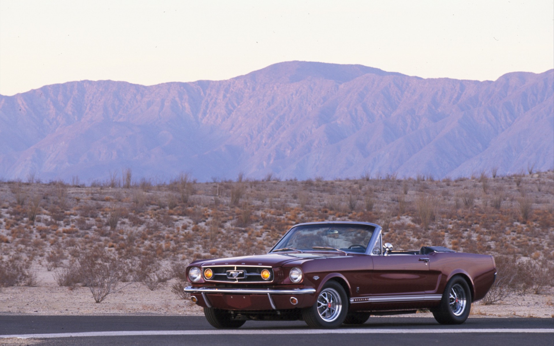 Wallpapers ford mustang cabriolet on the desktop