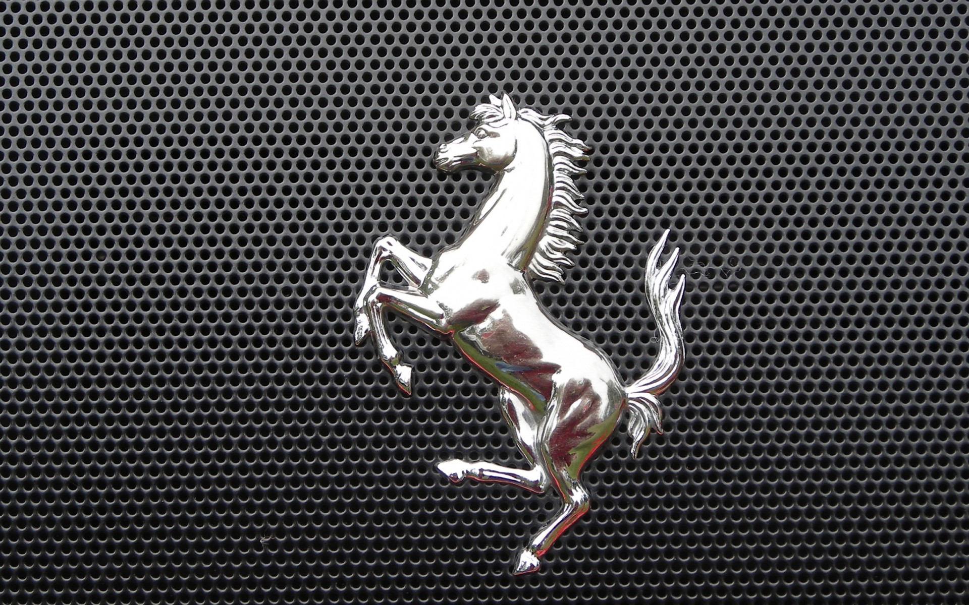 Wallpapers Ferrari logo badge on the desktop