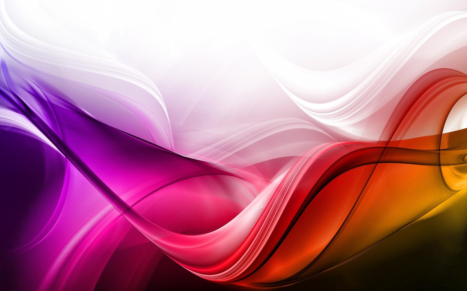 Wallpapers colorful lines squiggly chaotic on the desktop