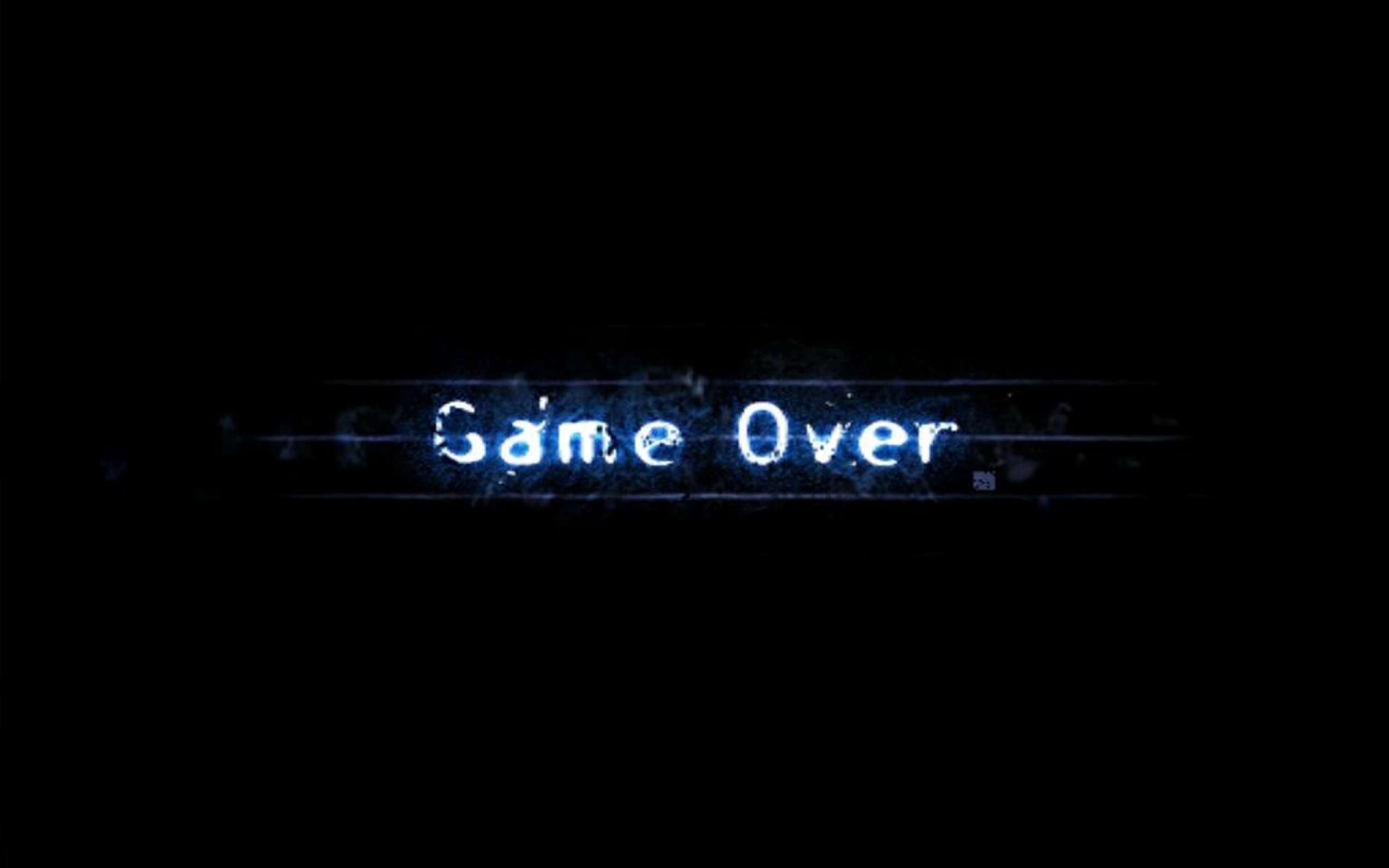 Photo free GeneralBRN, the inscription, Game Over