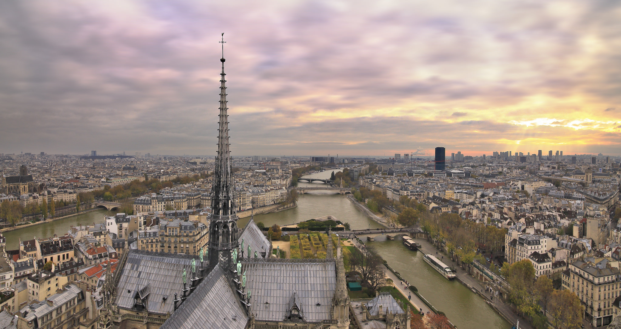 Фото бесплатно вид с высоты, Франция, здания