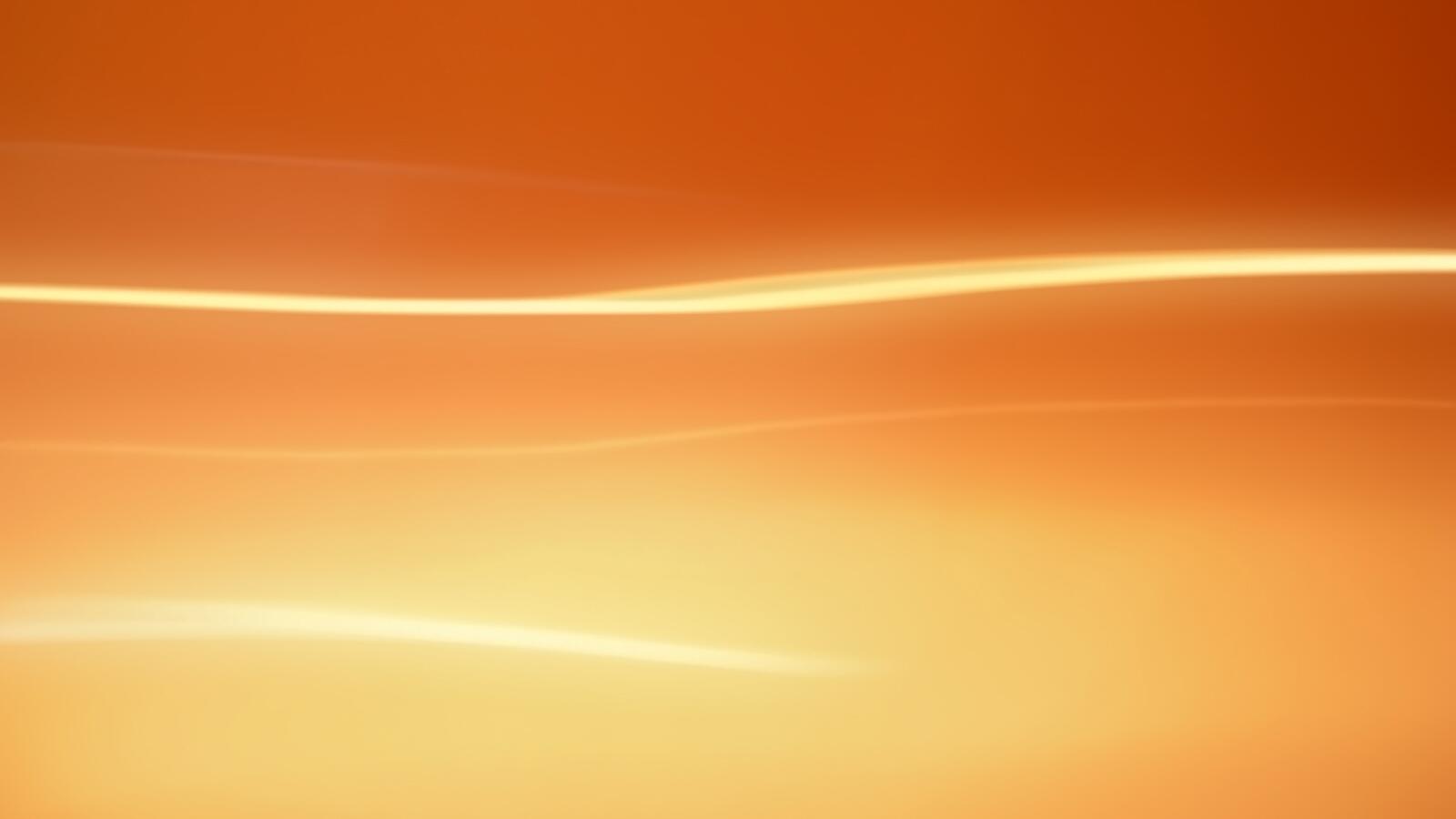 Wallpapers yellow orange lines on the desktop