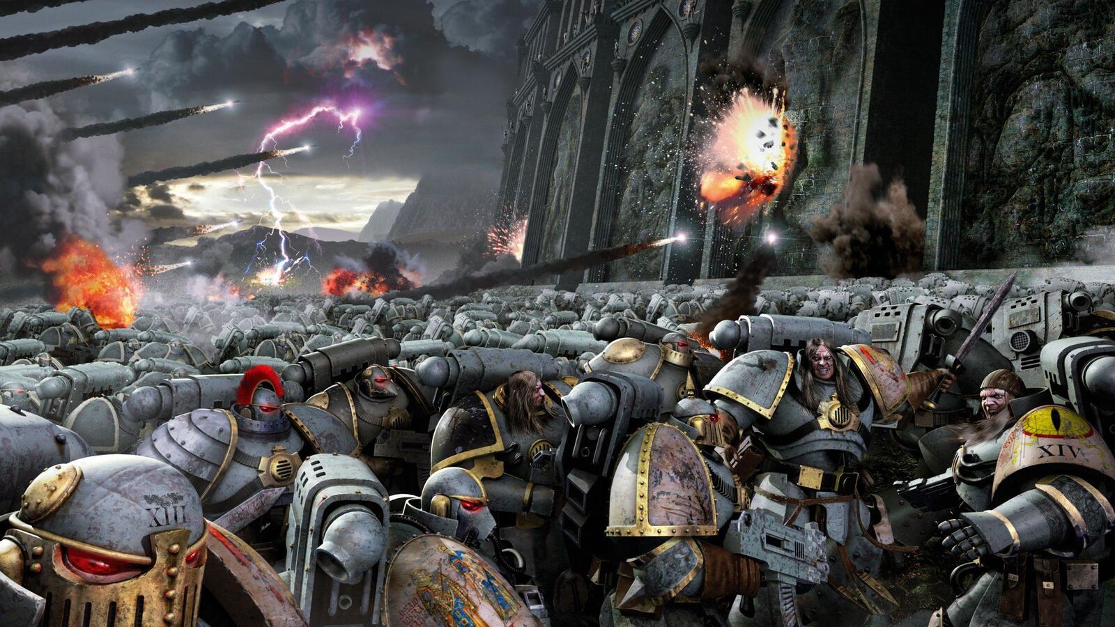 Wallpapers fortress assault attack on the desktop