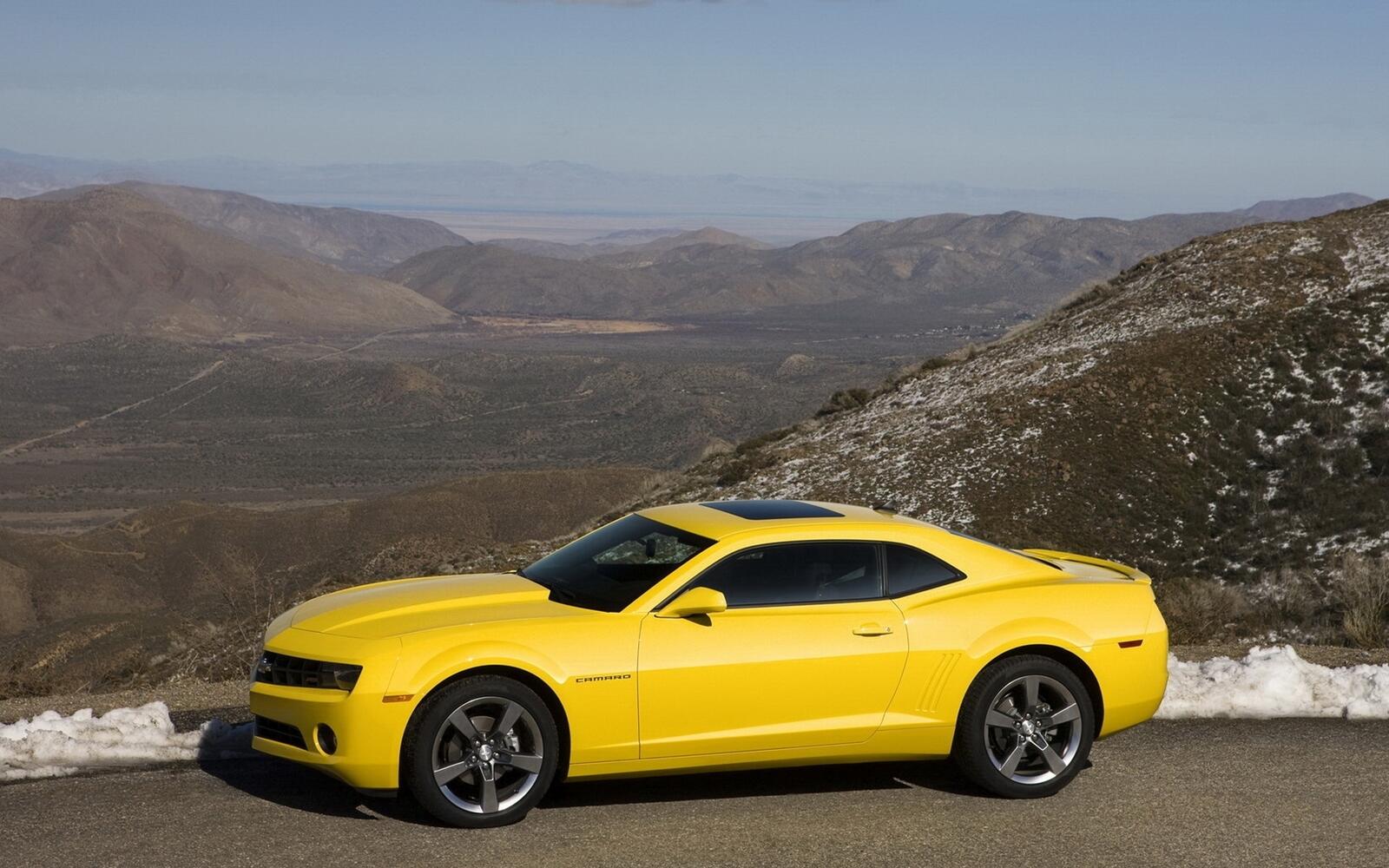 Wallpapers mustang ford yellow on the desktop