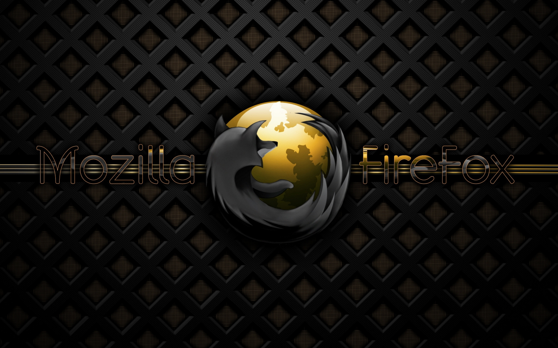 Wallpapers mozila firefoh web browser logo on the desktop