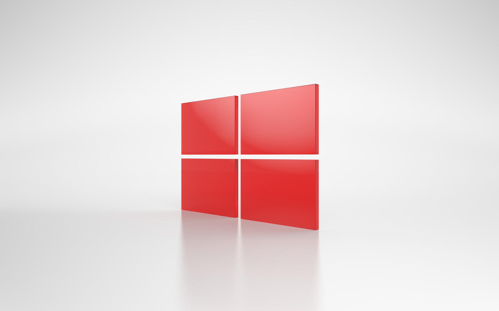 Wallpapers Windows 10 cube square on the desktop