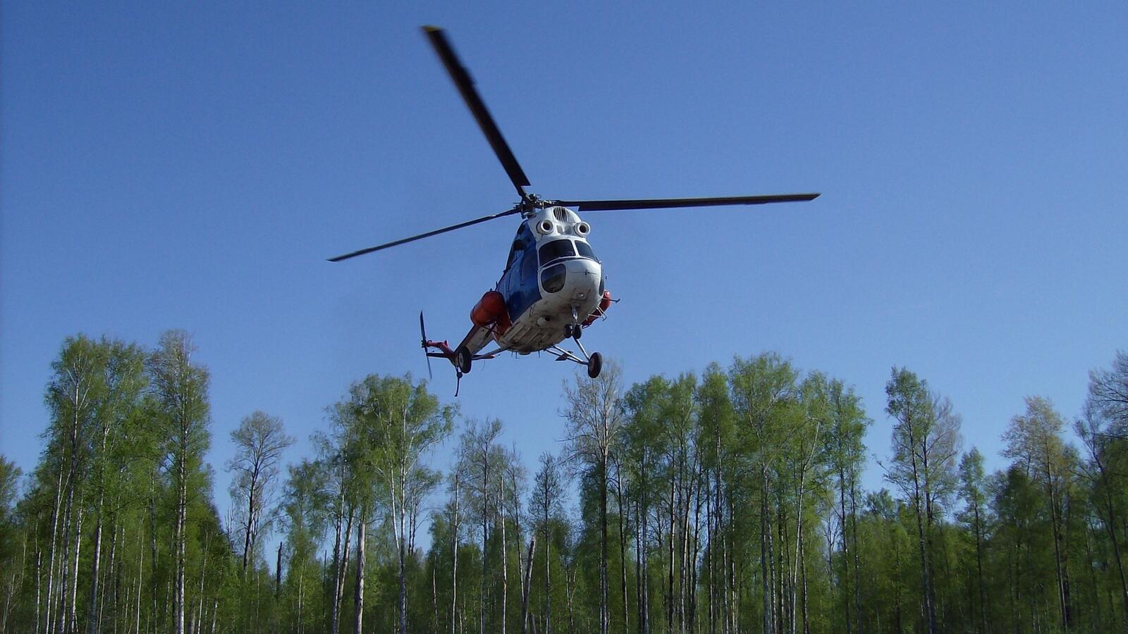Бесплатное фото Частный вертолет