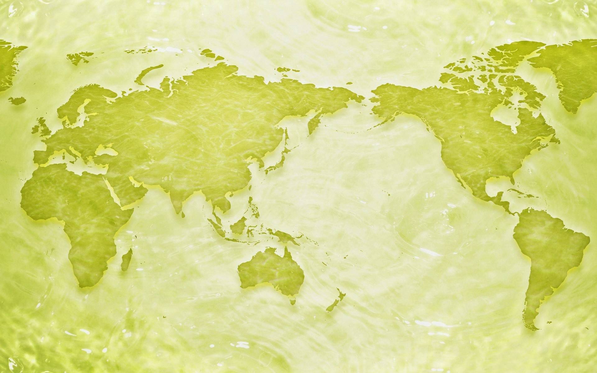 Wallpapers world map continents other on the desktop