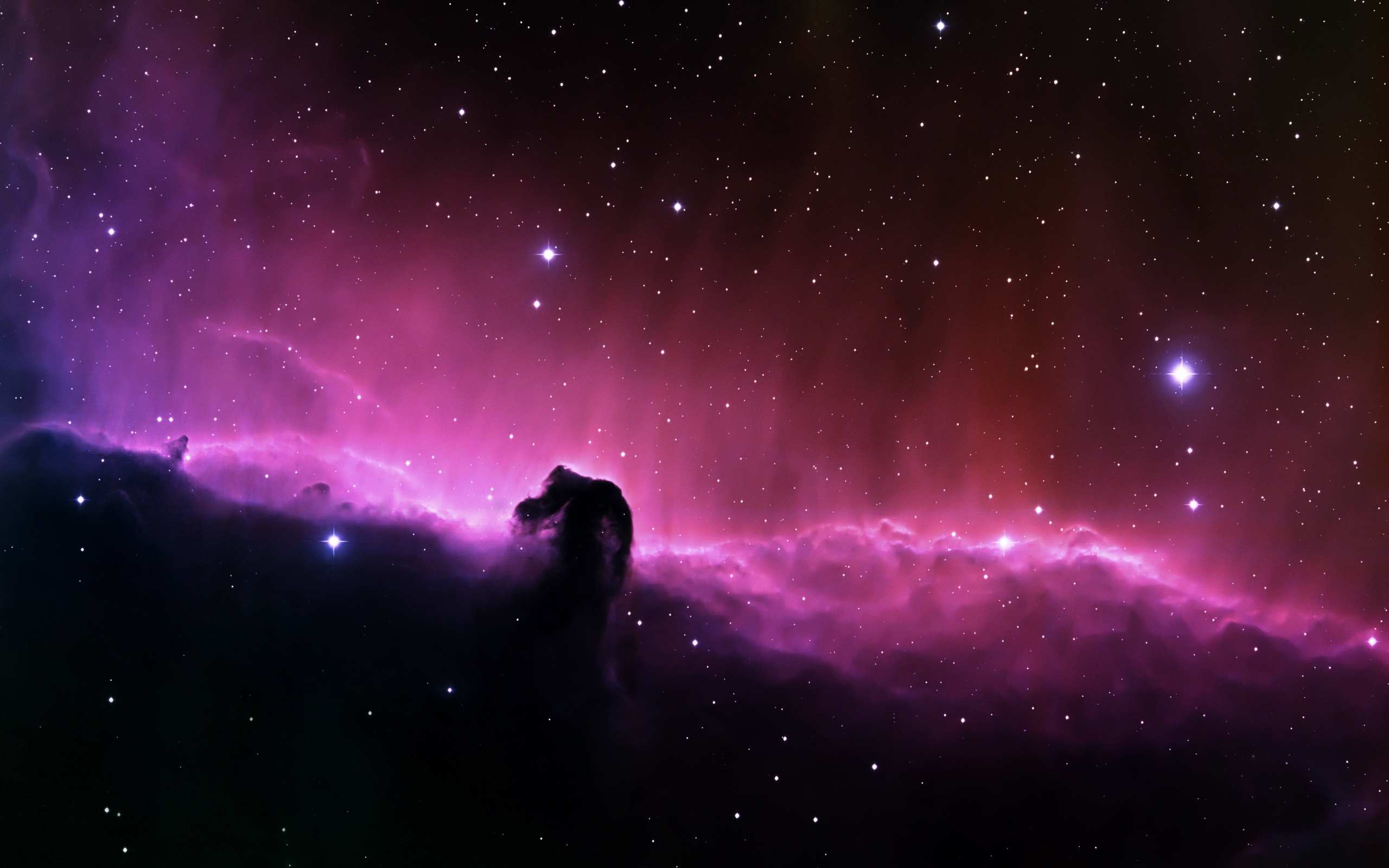 Wallpapers sky nebula galaxy on the desktop
