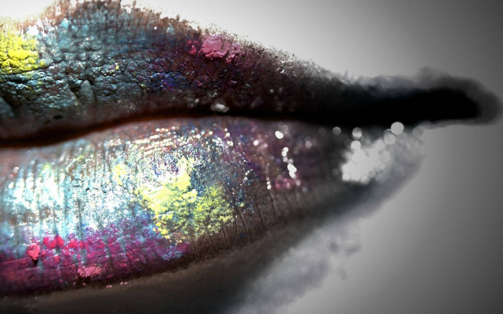 Wallpapers lips make-up lipstick on the desktop