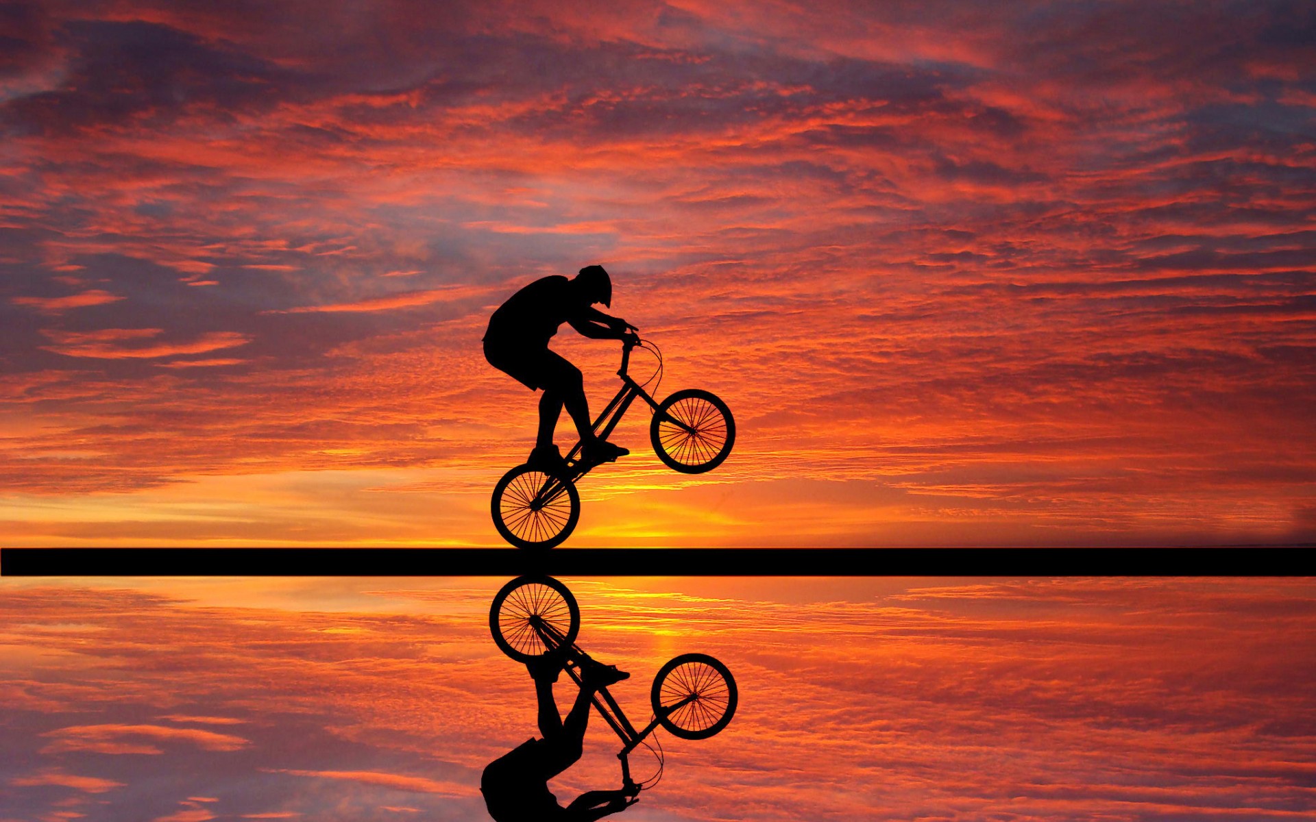 Wallpapers bike freestyle trial on the desktop