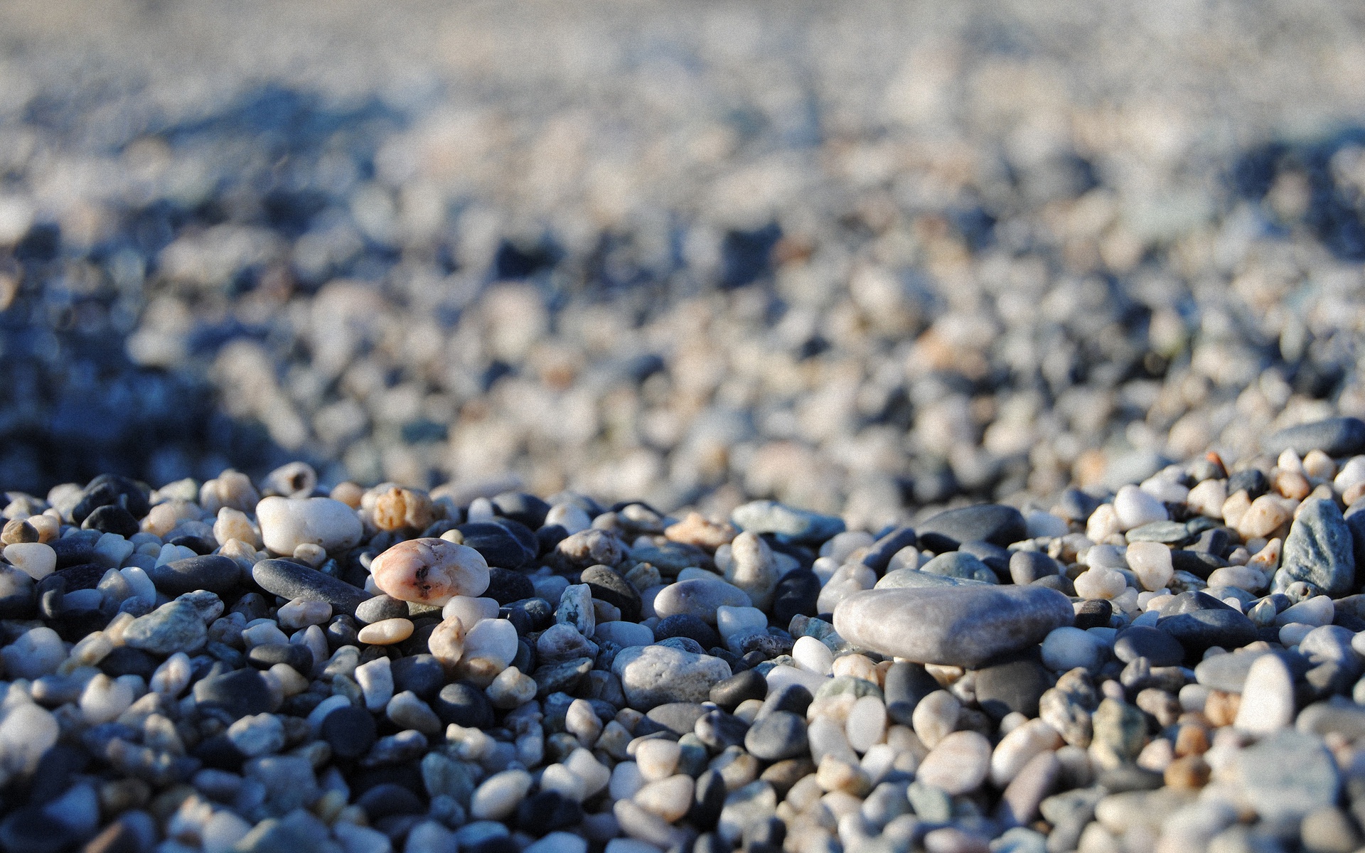 Wallpapers stones pebbles shore on the desktop