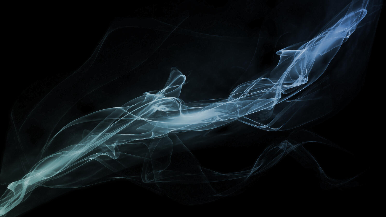 Wallpapers smoke black background cold on the desktop