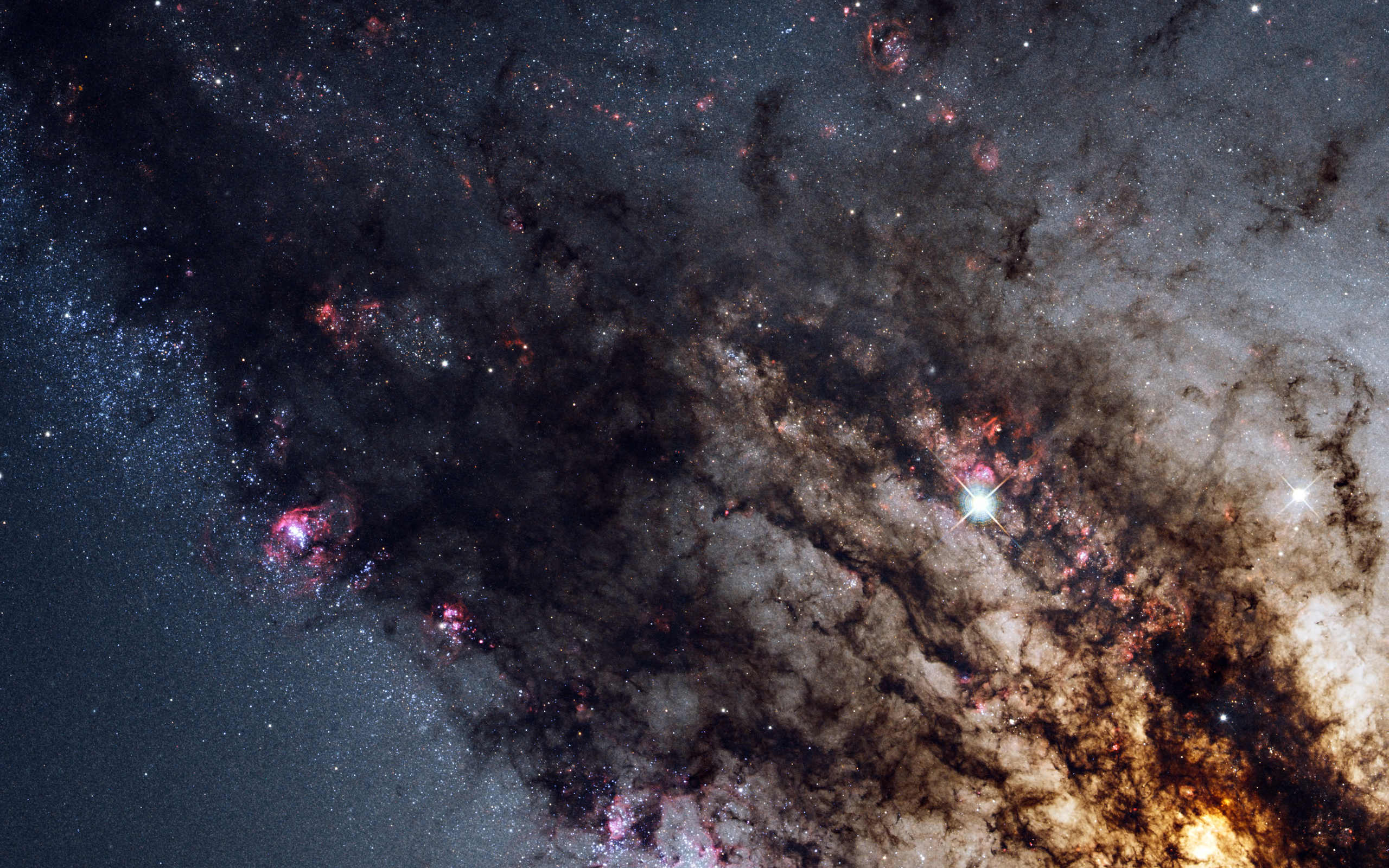 Обои Галактика с туманностью картинки на рабочий стол на тему Космос - скачать без смс