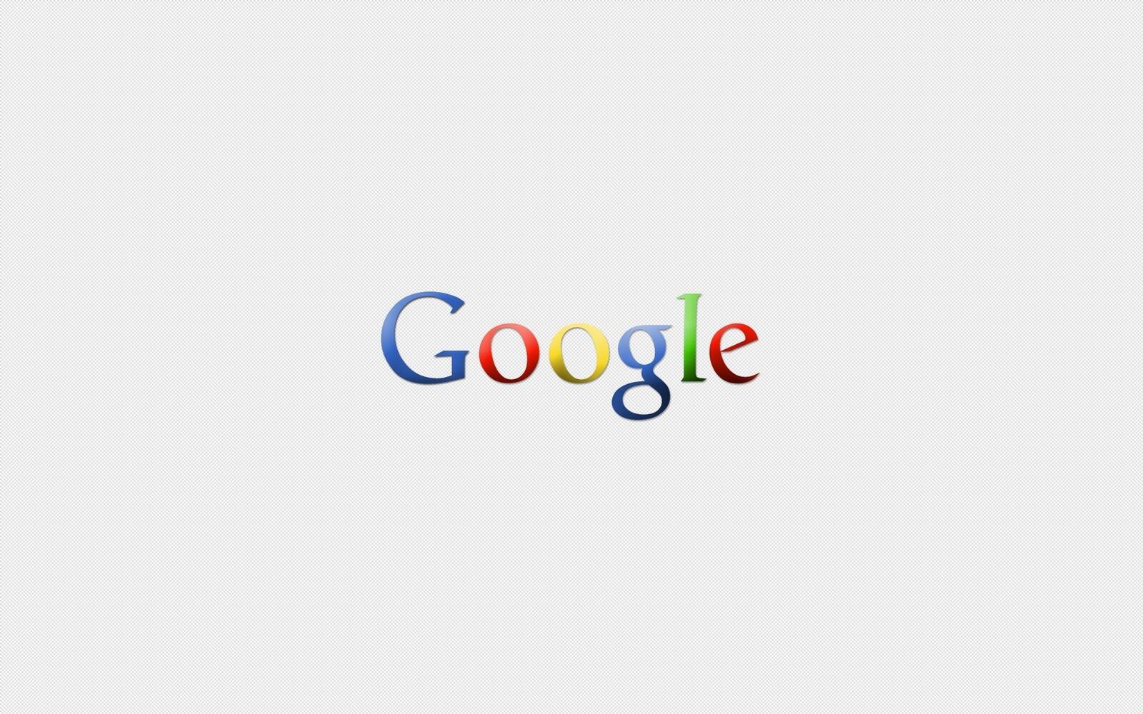 Wallpapers google logo light on the desktop