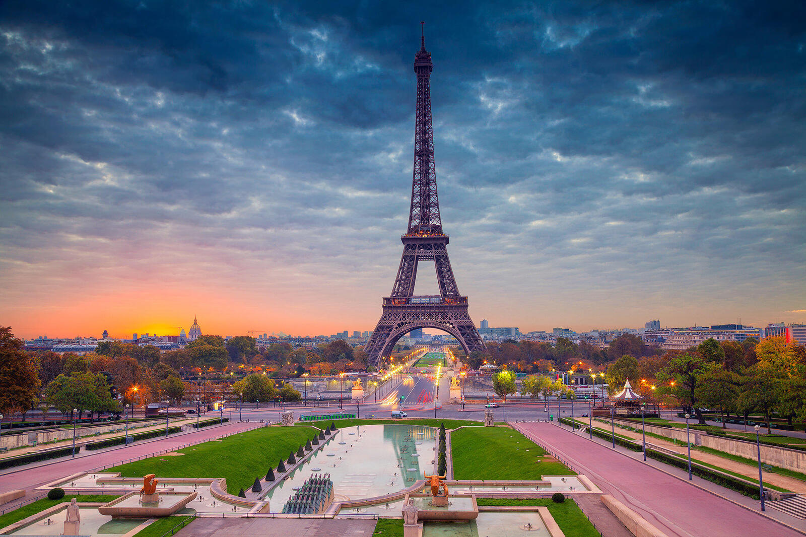 Бесплатное фото Центр Парижа