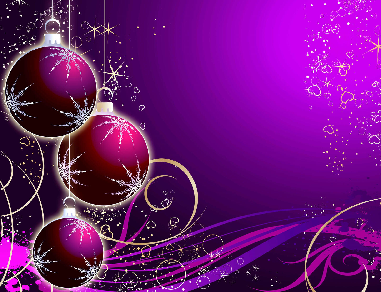 Wallpapers christmas balls new years toys christmas background on the desktop