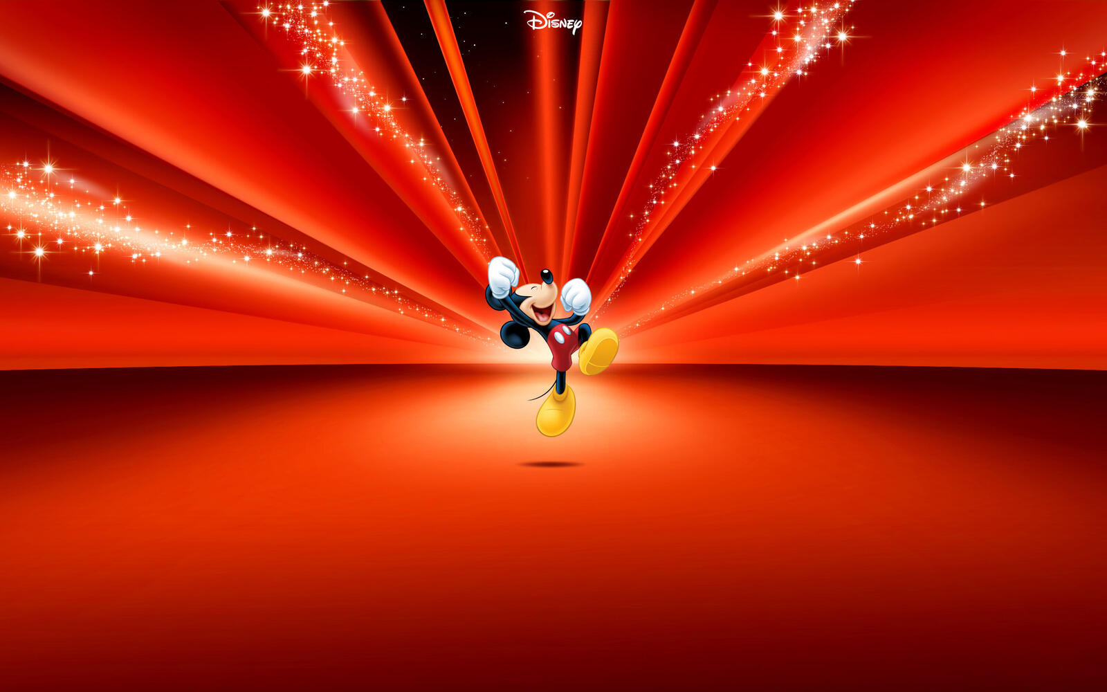 Wallpapers mouse mickey ears on the desktop
