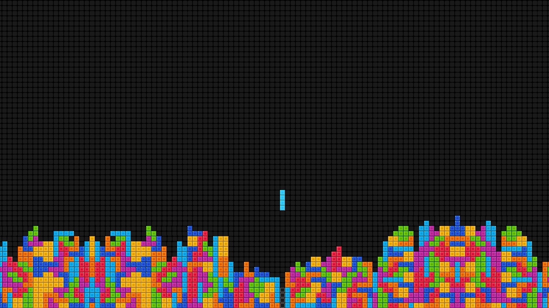 Wallpapers tetris graphics drawing on the desktop