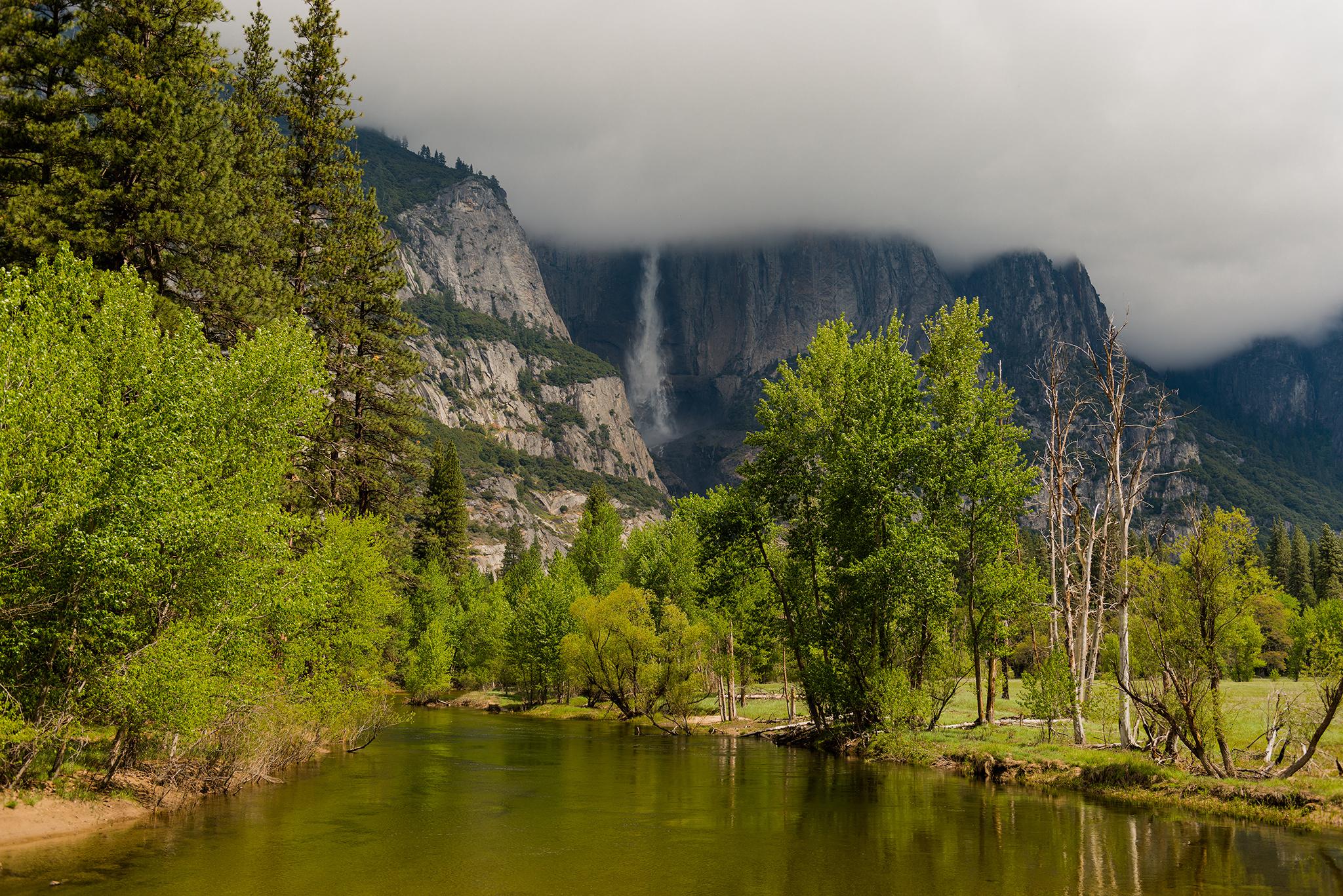 Wallpapers yosemite national park mountains river on the desktop