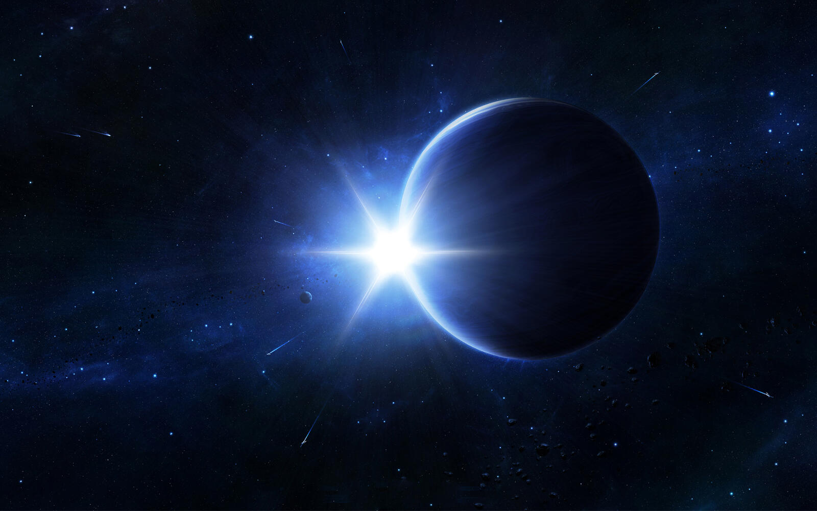 Wallpapers space planet earth on the desktop
