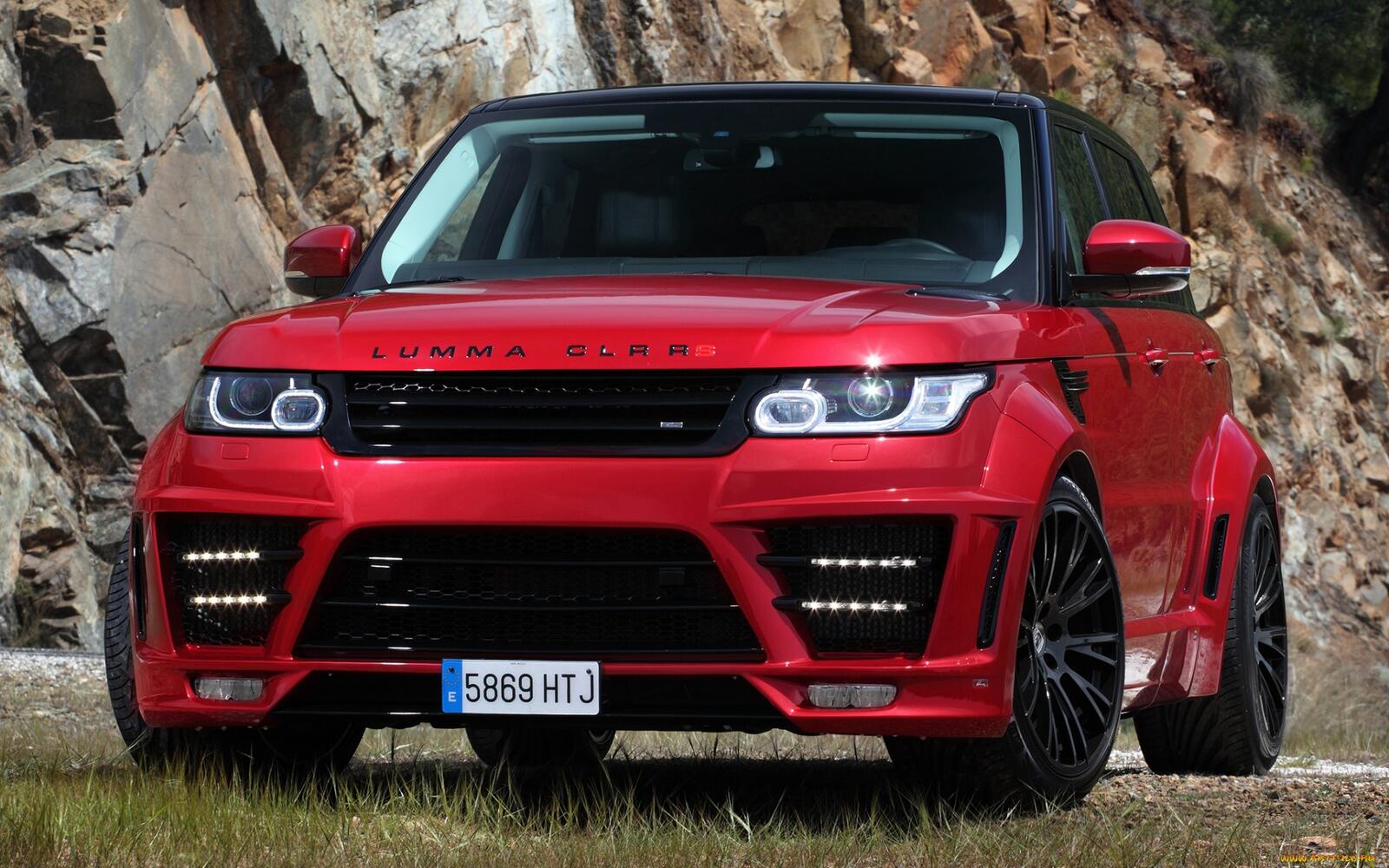 Wallpapers range rover red mountains on the desktop