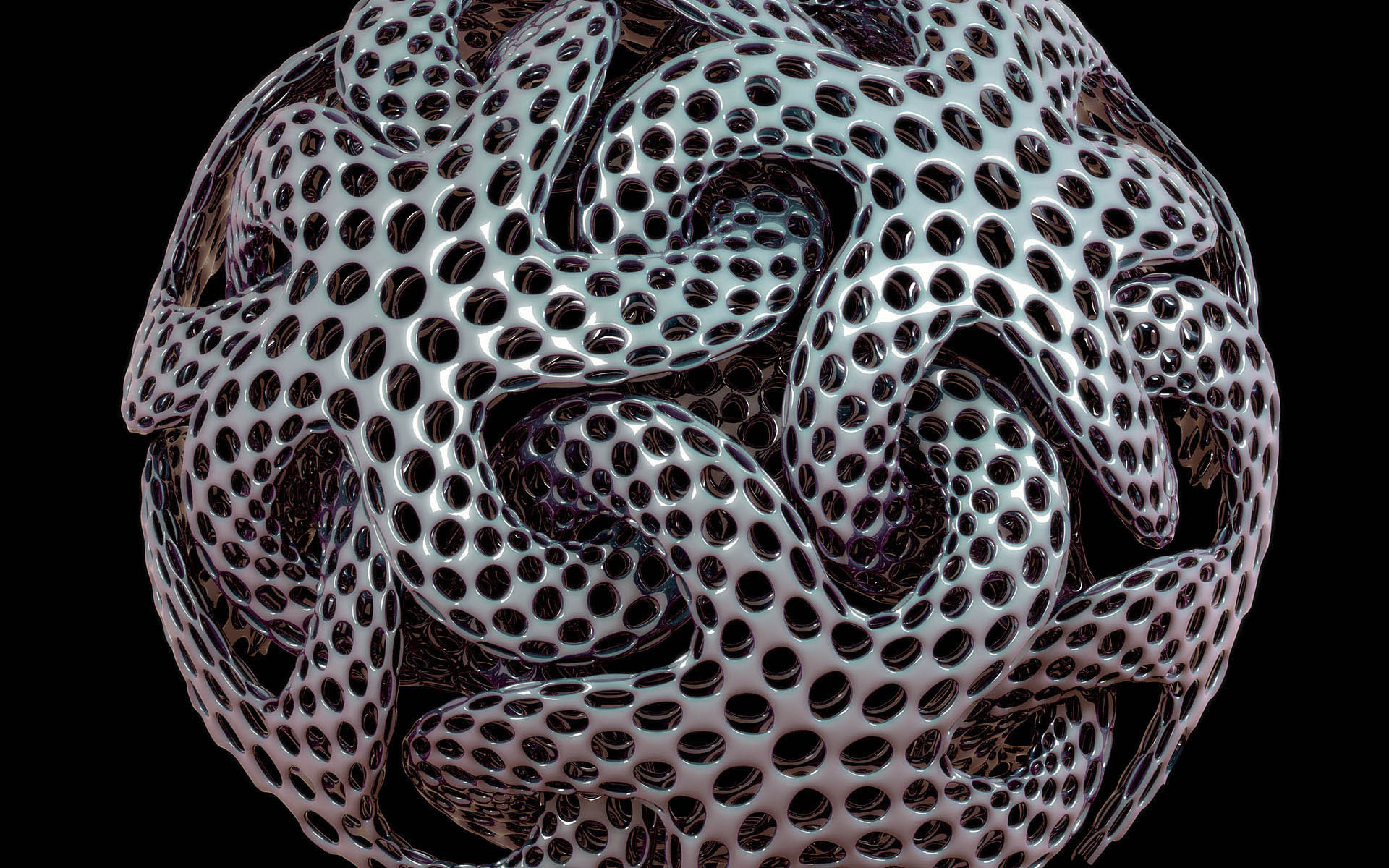 Wallpapers ball sculpture plexus on the desktop