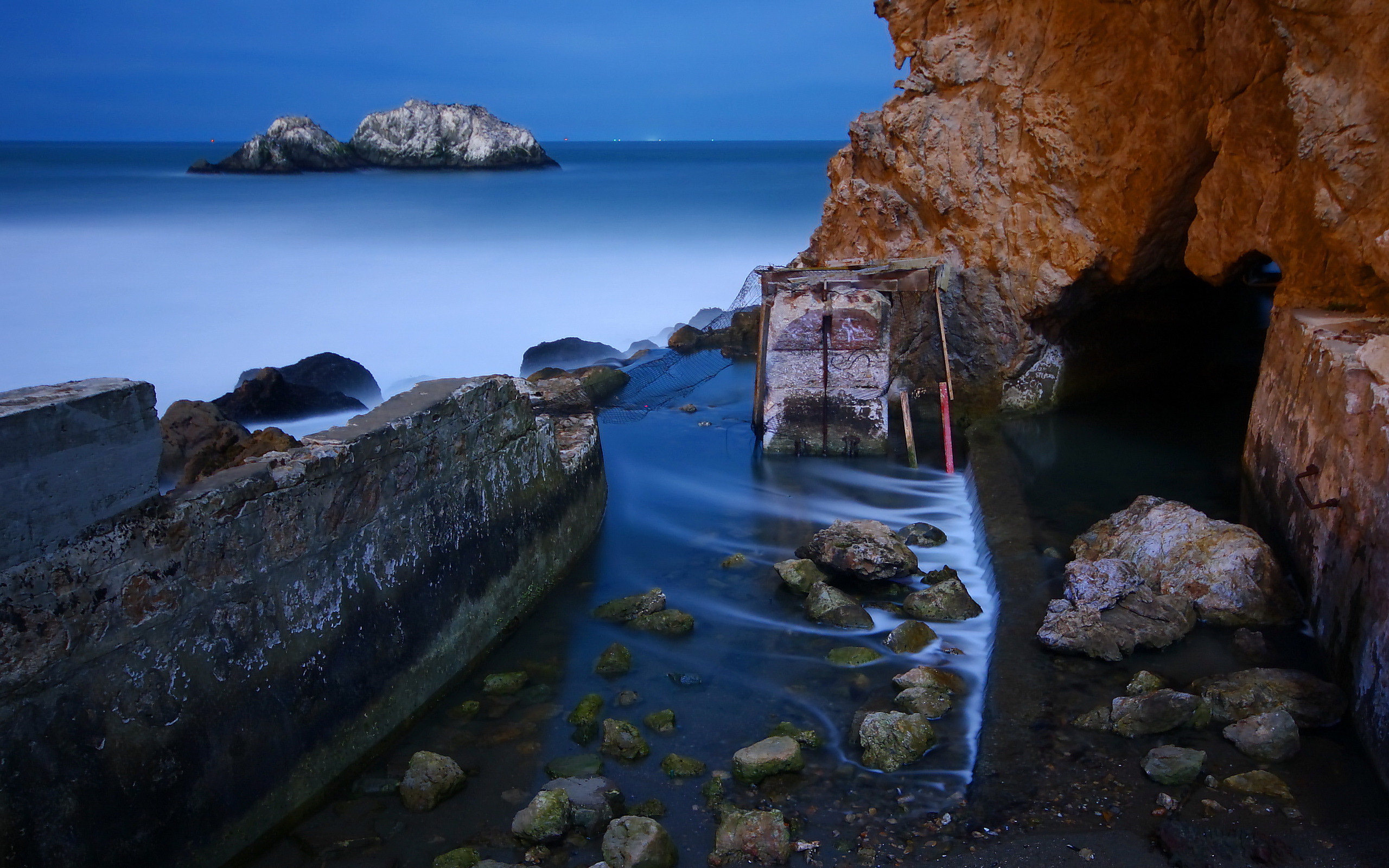 Фото бесплатно скалы, вода, море