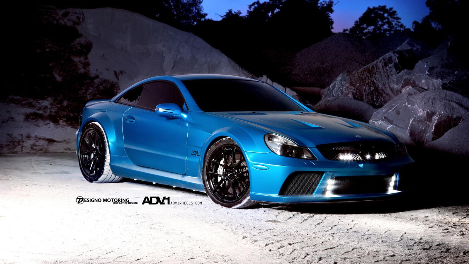 Wallpapers Mercedes Coupe tuning on the desktop