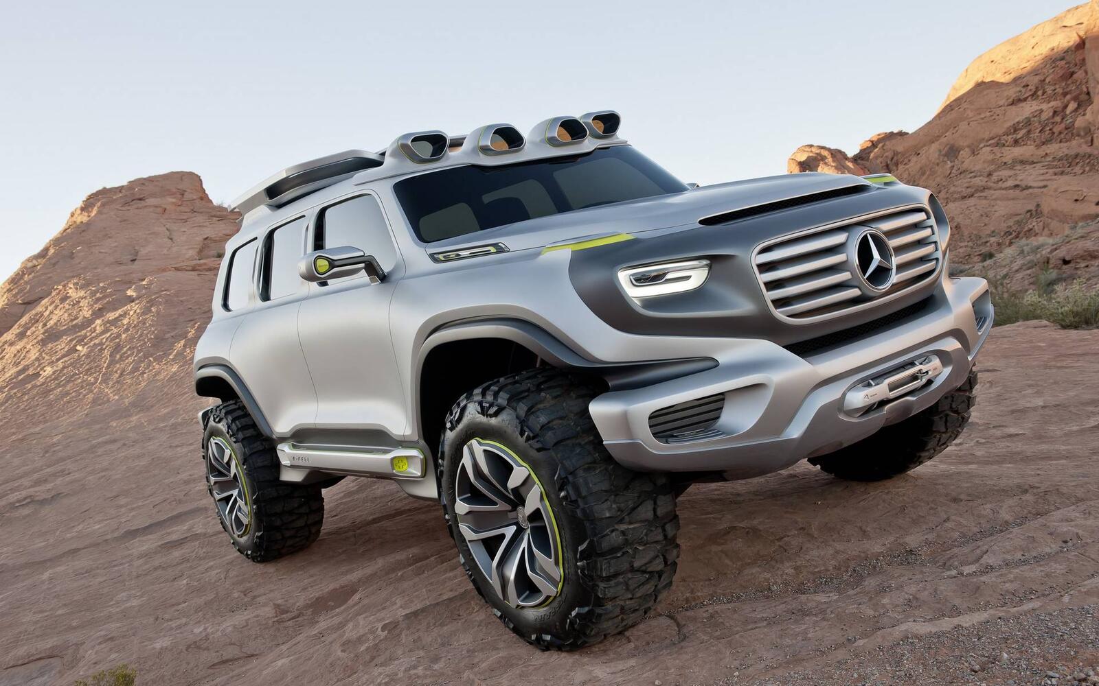 Wallpapers SUV Mercedes concept on the desktop