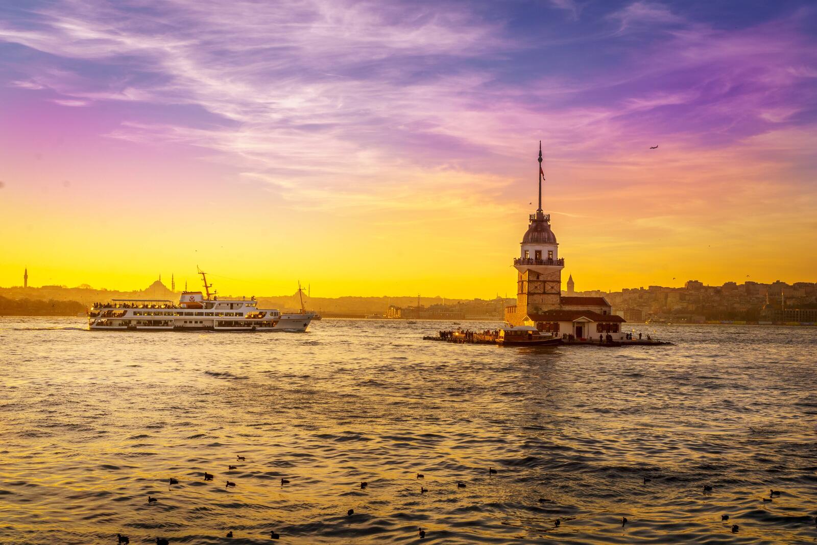 Wallpapers Maiden Tower Istanbul Turkey on the desktop