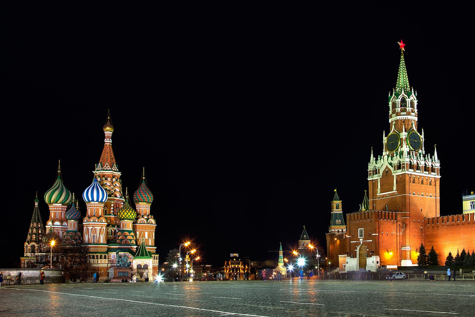Wallpapers Moscow Kremlin St Basil s Cathedral Russia on the desktop