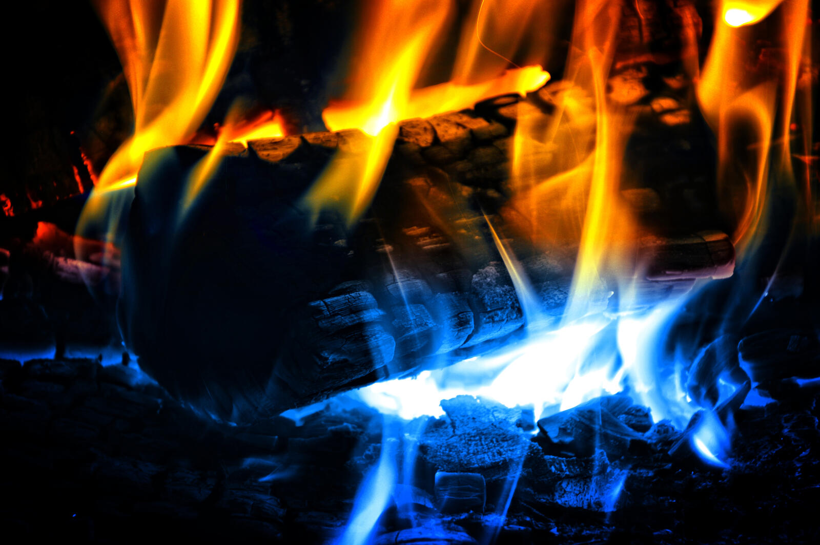 Wallpapers flame coals other on the desktop