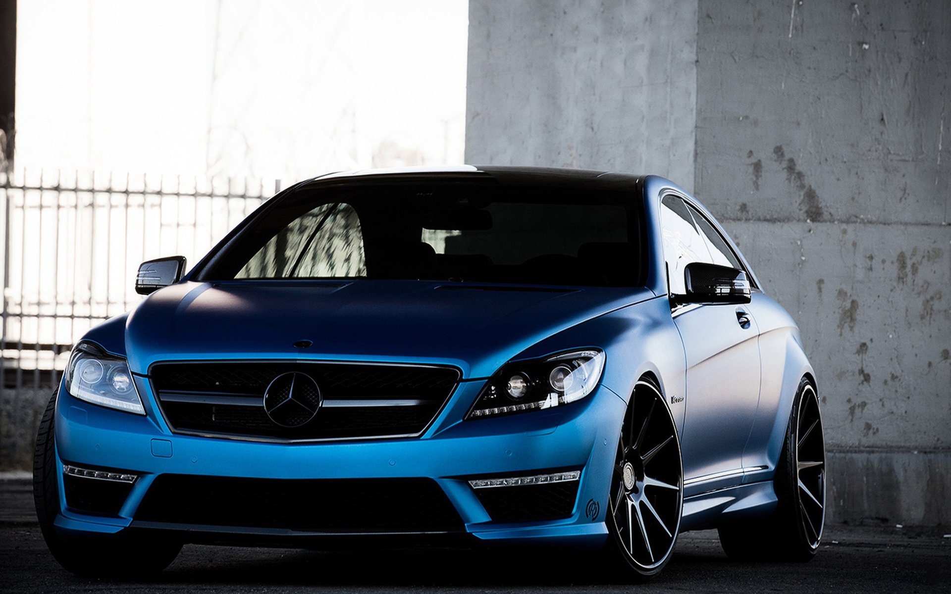 Wallpapers mercedes benz coupe on the desktop