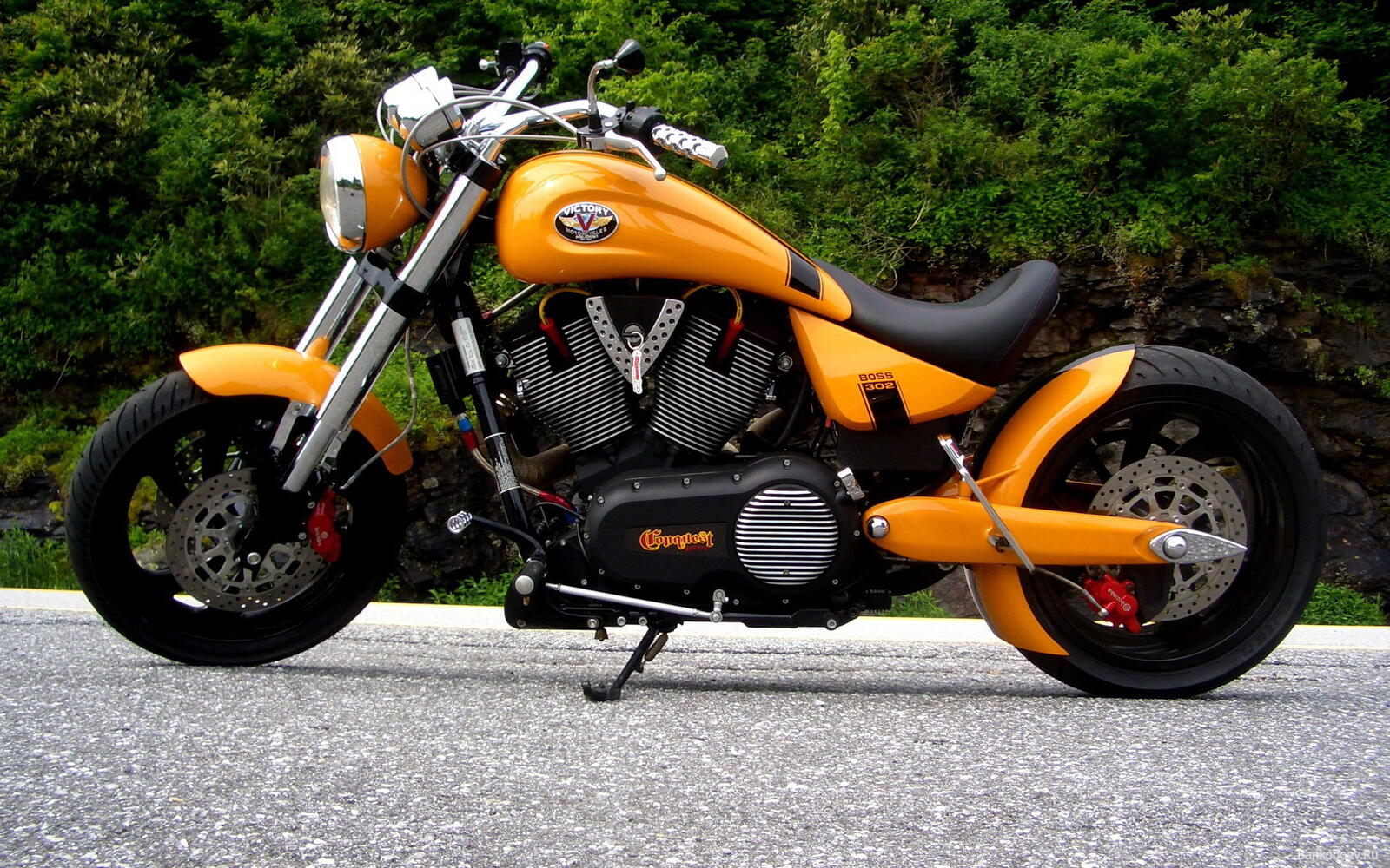 Wallpapers harley yellow sports on the desktop