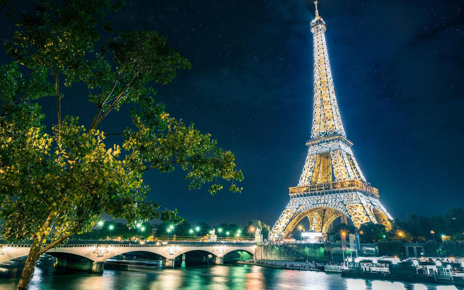 桌面上的壁纸巴黎 桥牌 河流