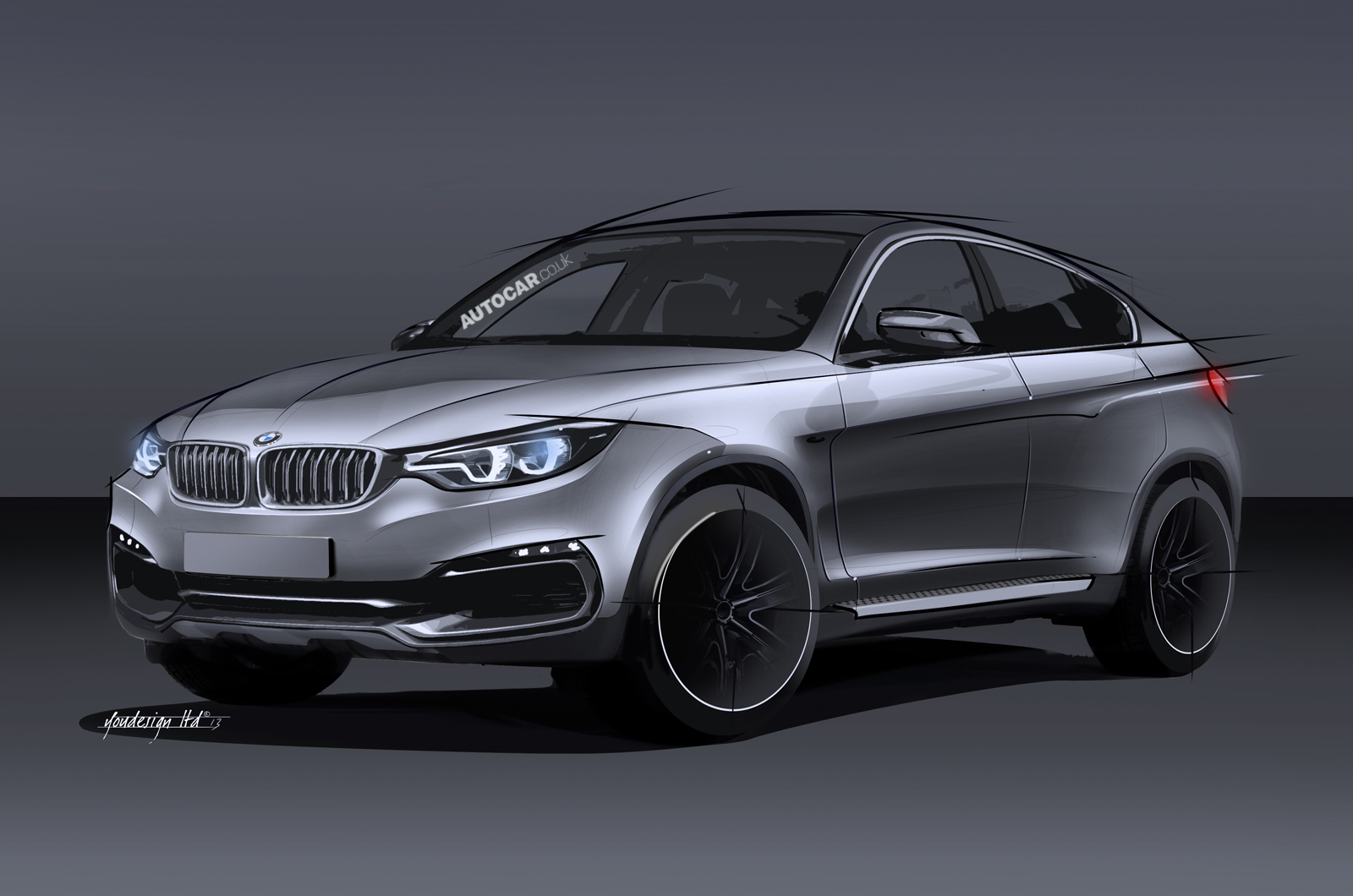 Wallpapers bmw x6 concept on the desktop