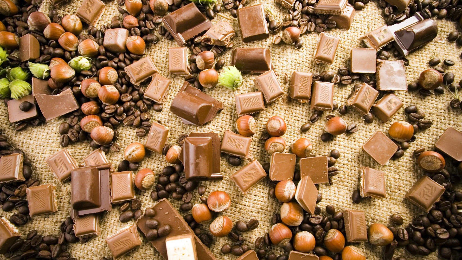 Wallpapers chocolate pieces tiles on the desktop