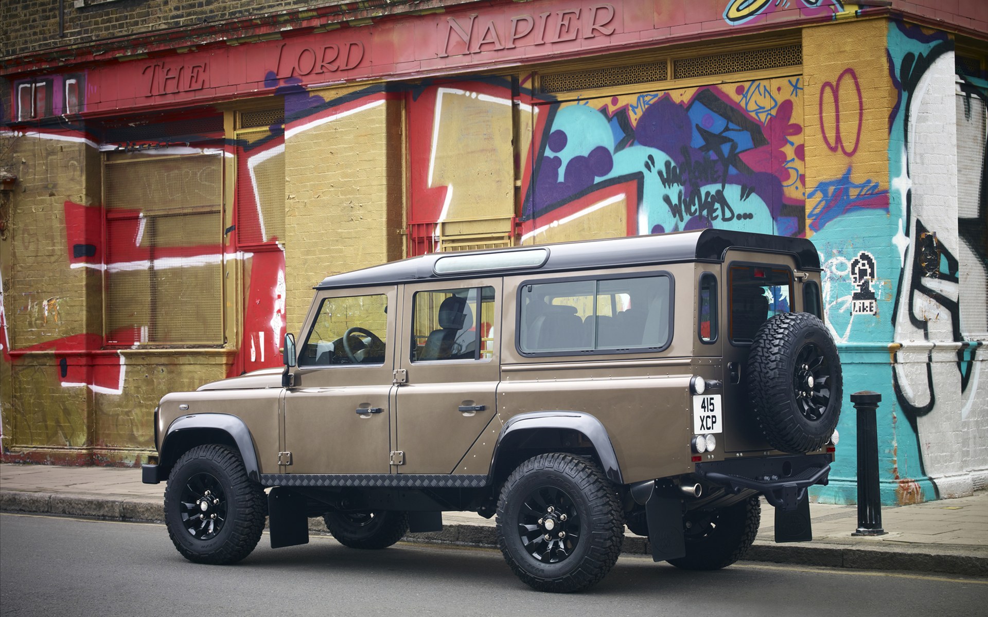 Wallpapers land rover defender jeep on the desktop