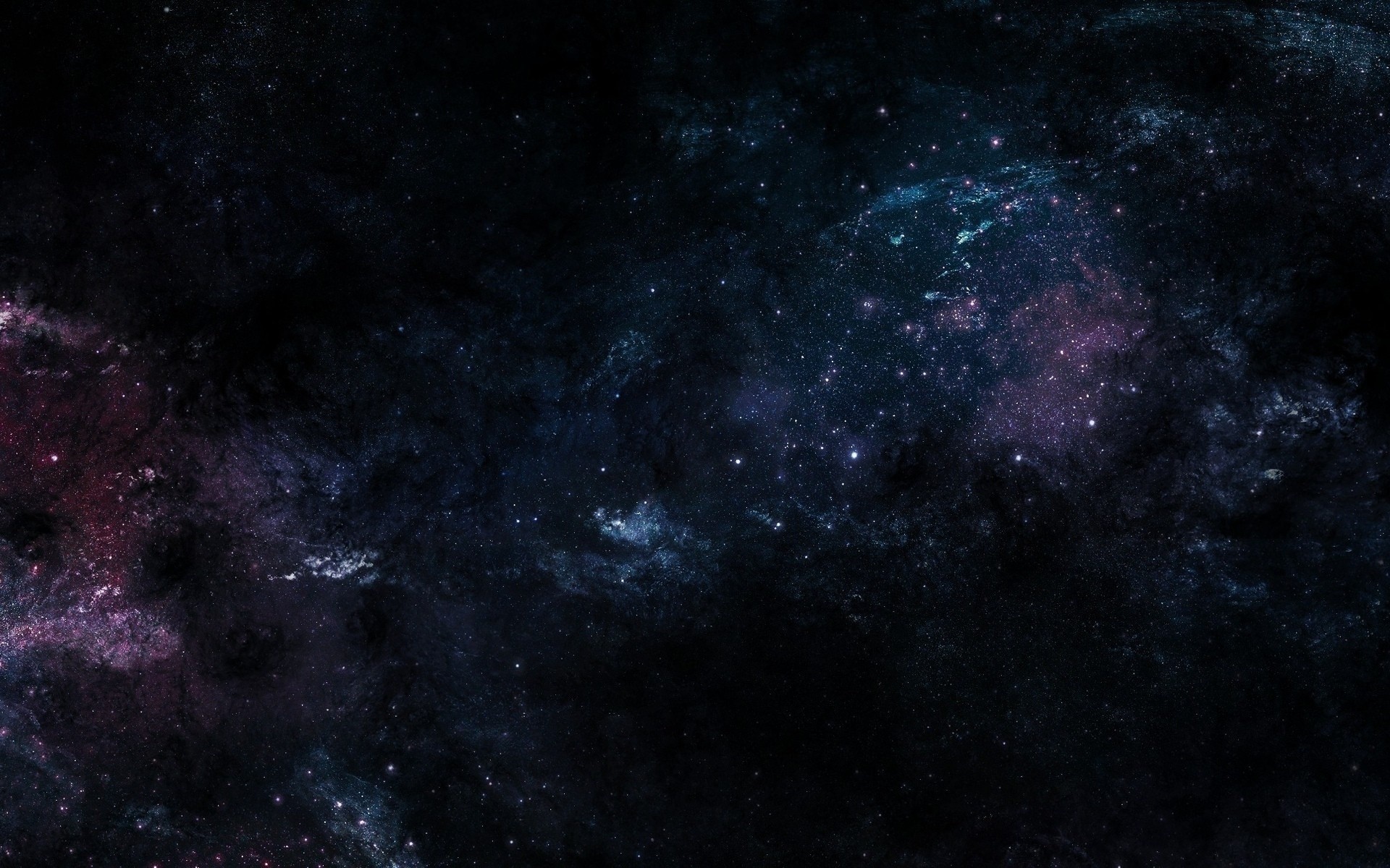 Wallpapers open space star cluster nebula on the desktop