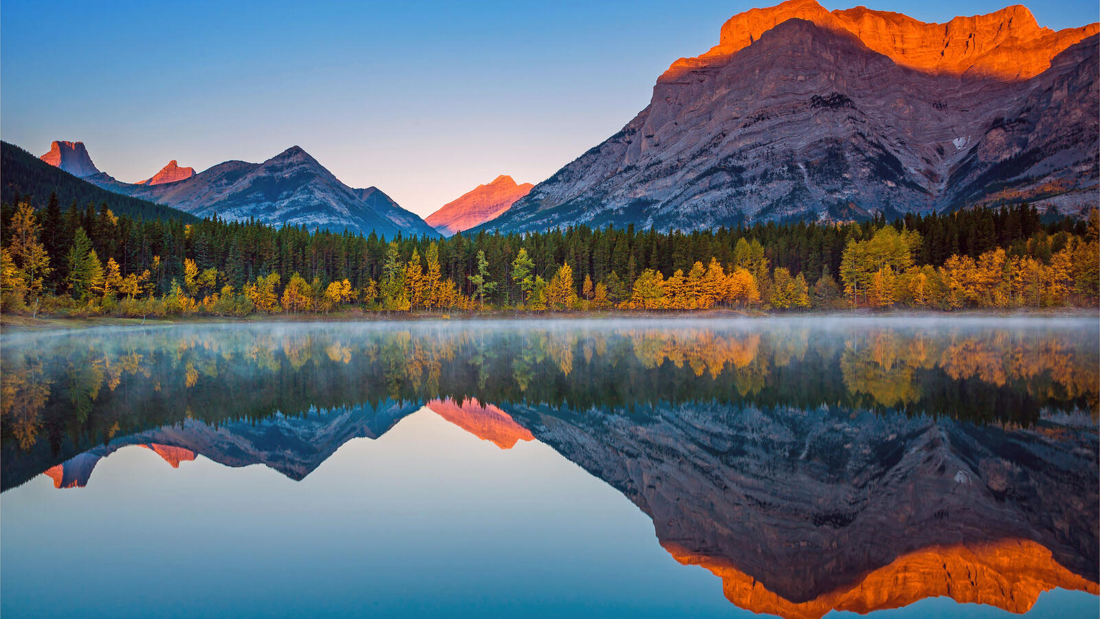 Wallpapers lake landscapes mountains on the desktop
