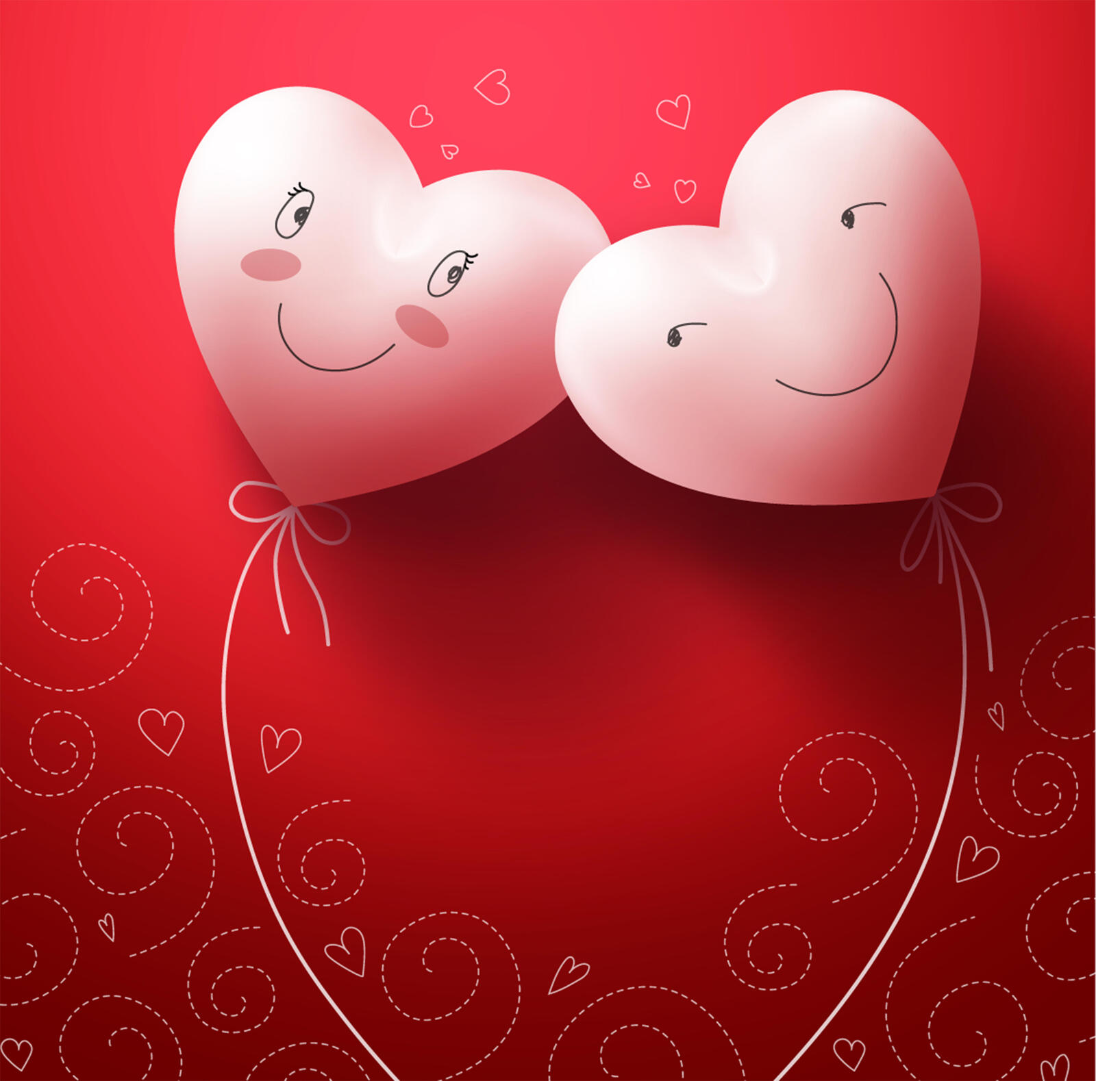 Wallpapers valentines romantic hearts Valentine day on the desktop